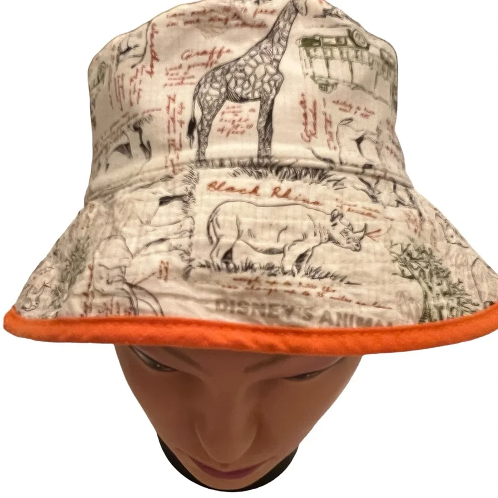 Disney Kilimanjaro Safaris Bucket Hat Reversible